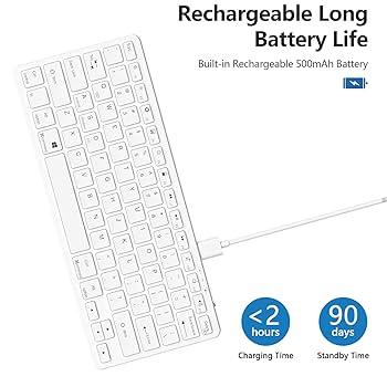 Amazon.com: TaIYanG Bluetooth Keyboard for iPad Wireless